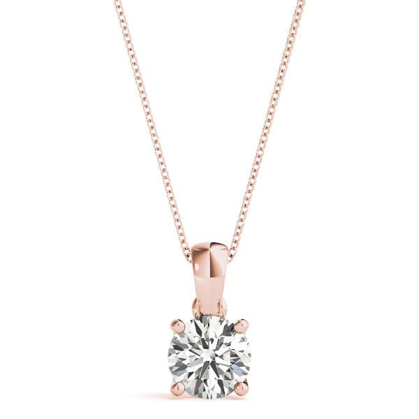 Classic Solitaire Pendant - Image 3