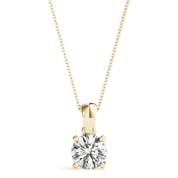 Classic Solitaire Pendant - Image 2