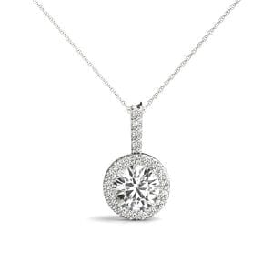 Classic Halo Pendant