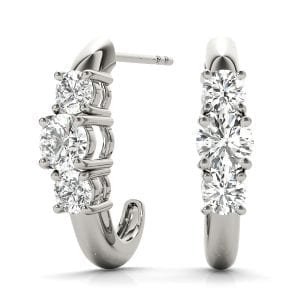 Three Stone J-Hoops