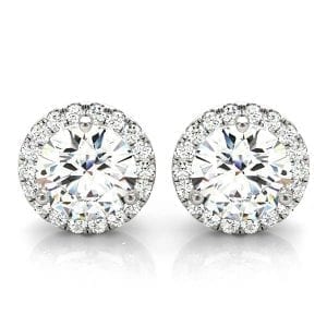 Halo Stud Earrings