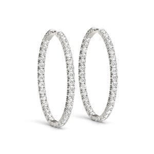 Oval In Out Hoops